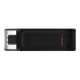 Флешка Kingston DT 70 256GB USB 3.2 Type-C (Black)