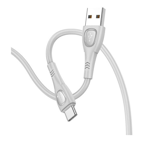 Кабель Borofone BX98 USB-A – Type-C (1 м · 15W · 3A) (Gray)