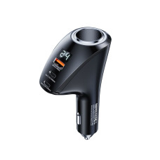 Автомобильное зарядное устройство Remax RCC339 USB-A+2xUSB-C (88.5W · 5A) (Gray)