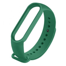 Ремінець для Xiaomi Mi Band 5 Silicone (Dark Green)
