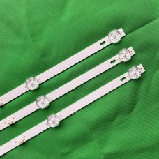 Пряма підсвітка для телевізора Elenberg 32″ 57.03.32H8003 (3 планки по 596 мм, 6 LED, лінза 15,5 мм, 3 В)