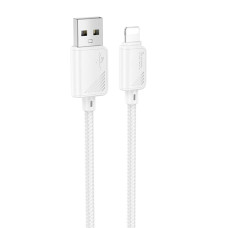 Кабель Hoco X113 Beneficio USB-A – Lightning (1 м · 12W · 2.4A) (White)
