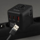 Сетевое зарядное устройство универсальный Proove Trip 2xUSB-A+USB-C (25W · 3A) (Black)