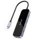 USB-хаб Proove Shadow Type-C (2xUSB 3.0 · Type-C · PD 100W · HDMI) (Dark Gray)