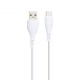 Кабель Borofone BX37 Wieldy USB-A – Micro-USB (1 м · 12W · 2.4A) (White)