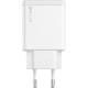 Сетевое зарядное устройство Proove Slender USB-A+USB-C (45W) (White)