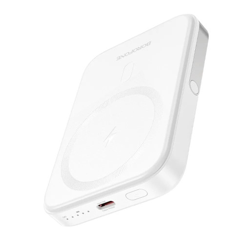 Повербанк Borofone BJ51 Magnetic PD20W (5000 mAh) (White)