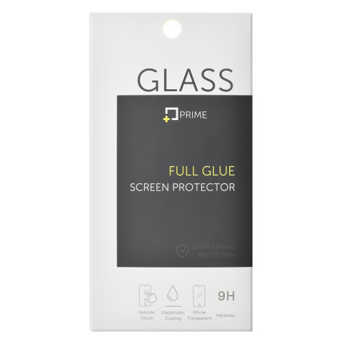 Защитное стекло PRIME для Apple iPhone 15 Plus (Full Glue) (0.3 мм, 2.5D) (Black)