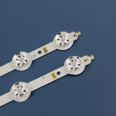 Пряма підсвітка для телевізора 55″ LTI550HN11 Rev0.5 (13 планок по 605 мм, 7/14 LED, лінза 17 мм, 3 В)
