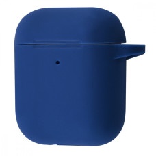 Чехол для AirPods 1/2 Silicone Case New (Blue Cobalt)