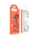 Кабель Hoco X71 USB-A – Micro-USB (1 м · 12W · 2.4A) (Blue)