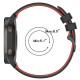 Ремешок универсальный 20 мм Ribby для Amazfit, Samsung, Huawei (Black/Red)