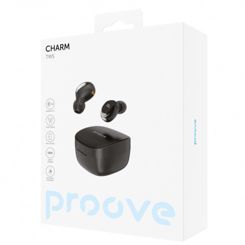 Наушники Bluetooth Proove Charm TWS (Black)
