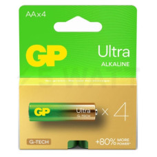 Батарейка GP Ultra Alkaline LR6 AA 1.5V (4шт)