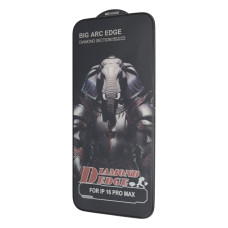 Защитное стекло WEADDU Diamond для Apple iPhone 16 Pro Max (4D) (Black)