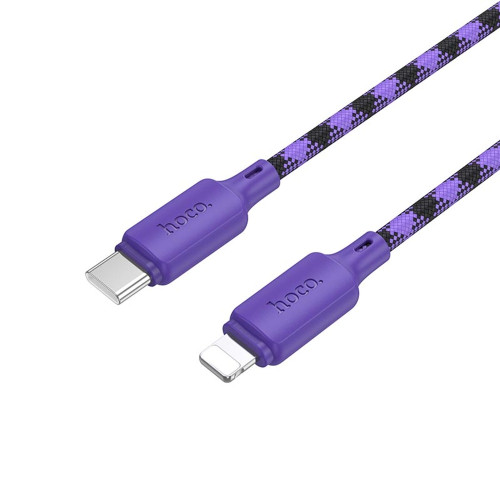 Кабель Hoco X116 Meridian Type-C – Lightning (1 м · 27W · 3A) (Purple)