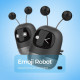 Ароматизатор для авто Proove Emoji Robot Luna на дефлектор (Black)