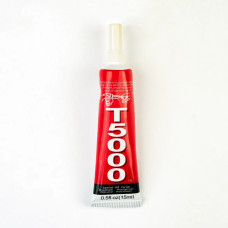Клей силіконовий Zhanlida T5000 – в тюбику з дозатором (15 ml) (White)