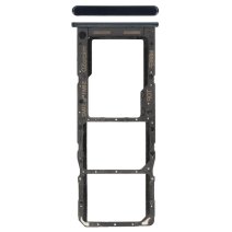 Держатель SIM-карты и карты памяти для Samsung M225 Galaxy M22 (2021) (версия на 2×SIM) (Black)