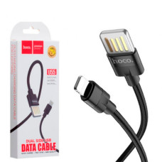Кабель Hoco U55 Outstanding USB-A – Lightning (1.2 м · 12W · 2.4A) (Black)