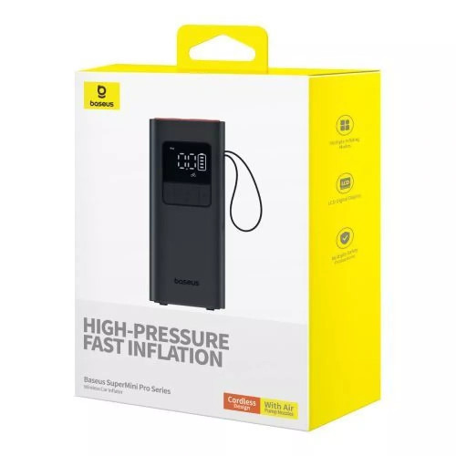 Автомобильный компрессор Baseus SuperMini Pro (Black)