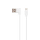 Кабель Hoco UPL11 L Share USB-A – Lightning (1.2 м) (White)