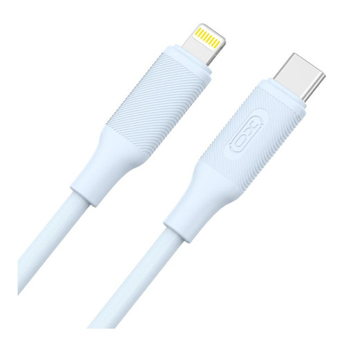 Кабель XO Q265A Type-C – Lightning (30шт) (1 м · 27W · 3A) (Rainbow)