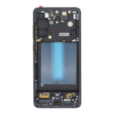 Дисплей для Samsung G990 Galaxy S21 FE с тачскрином в рамке (Black) (OLED)