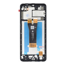 Дисплей для ZTE Blade A36 с тачскрином в рамке (Black) (Original PRC)