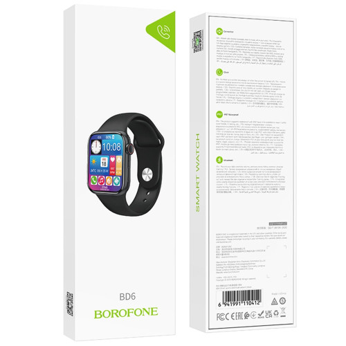 Смарт-часы Borofone BD6 Smart sports (Black)