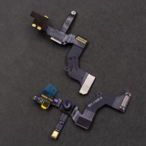 Шлейф для Apple iPhone 5 с датчиком освещённости, фронтальной камерой и слуховым динамиком (Original PRC)