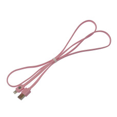 Кабель Remax RC-008i USB-A – Lightning (1 м · 10.5W · 2.1A) (Pink)