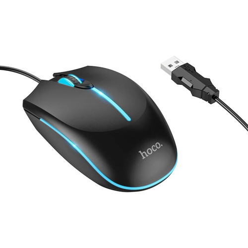 Мишка дротова Hoco GM37 (Black)