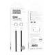 Кабель Hoco X104 Type-C – Type-C (1 м · 60W · 3A) (Black)