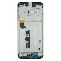 Дисплей для Motorola XT2081 Moto E7 Plus с тачскрином в рамке (Black) (Original)