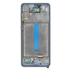 Дисплей для Samsung A336 Galaxy A33 (5G) (2022) з тачскріном в рамці (Blue) (OLED) (Small size)