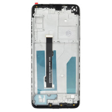 Дисплей для Motorola XT2045 Moto G8 с тачскрином в рамке (Black) (Original PRC)