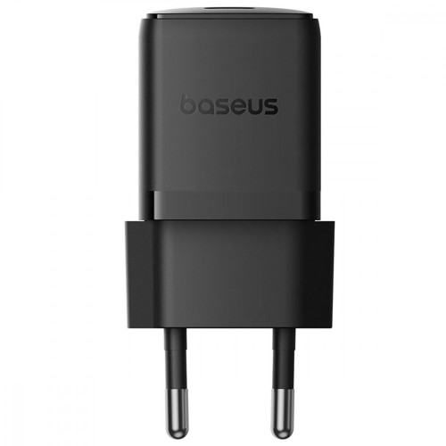 Мережевий зарядний пристрій Baseus Palm Fast Charger USB-C (20W · 3A) з кабелем Type-C – Lightning 20W (E0116401) (Black)
