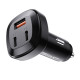 Автомобильное зарядное устройство Acefast B3 USB-A+2xUSB-C (66W · 3A) (Black)