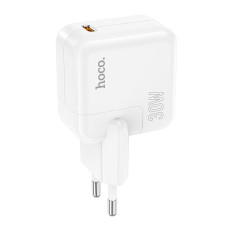 Сетевое зарядное устройство Hoco C112A USB-C (30W · 3A) (White)