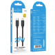 Кабель Hoco X115 Surpass Type-C – Lightning (1 м · 27W · 3A) (Black)