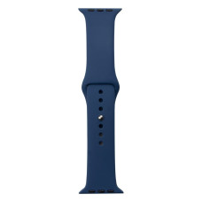 Ремешок для Apple Watch 42/44/45/49 мм Band Silicone (Blue Cobalt)
