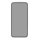 Защитное стекло Privacy для Apple iPhone 15 Plus (Full Glue) (0.3 мм, 2.5D) (Black)