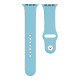 Ремешок для Apple Watch 42/44/45/49 мм Band Silicone (Sky Blue)