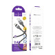 Кабель Hoco X109 USB-A – Lightning (2 м · 12W · 2.4A) (Black)