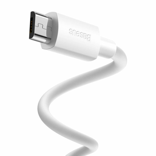 Кабель Baseus Simple Wisdom USB-A – Micro-USB (2pcs/set) (1.5 м · 10W · 2.1A) (White)