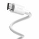 Кабель Baseus Simple Wisdom USB-A – Micro-USB (2pcs/set) (1.5 м · 10W · 2.1A) (White)