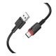 Кабель Borofone BX110 USB-A – Type-C (1 м · 15W · 3A) (Black)