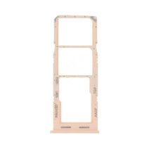 Держатель SIM-карты и карты памяти для Samsung A235 Galaxy A23 (2022) (версия на 2×SIM) (Orange)