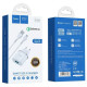 Сетевое зарядное устройство Hoco C12Q USB-A (18W · 3A) с кабелем USB-A – Micro-USB (White)